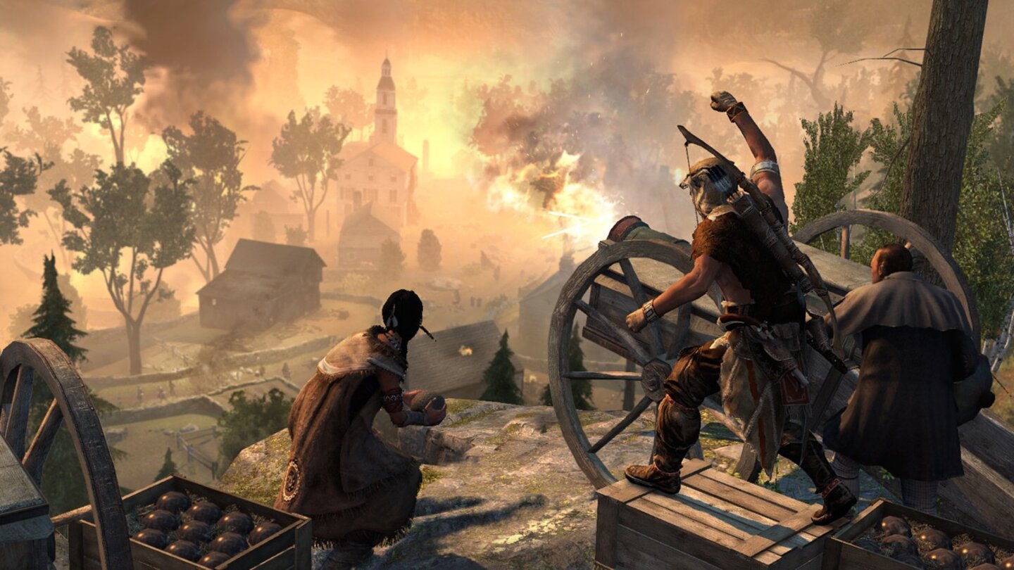 Assassin's Creed 3 - Screenshots aus dem König-Washington-DLC