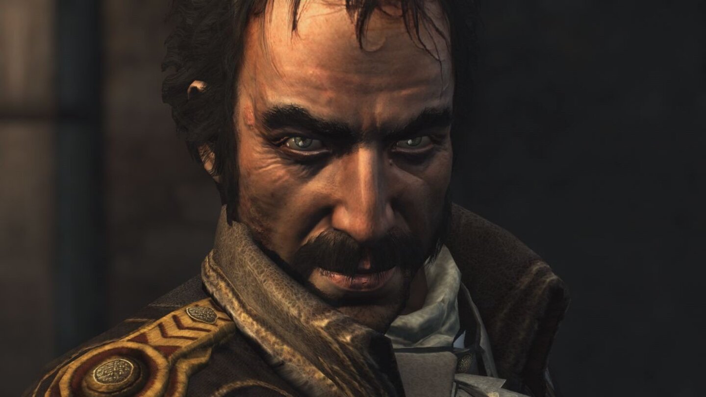 Assassin's Creed 3Es gibt Gestalten, die einfach dafür geboren sind, den Bösewicht zu geben. So wie dieser Herr, dessen Karriereweg voherbestimmt war.