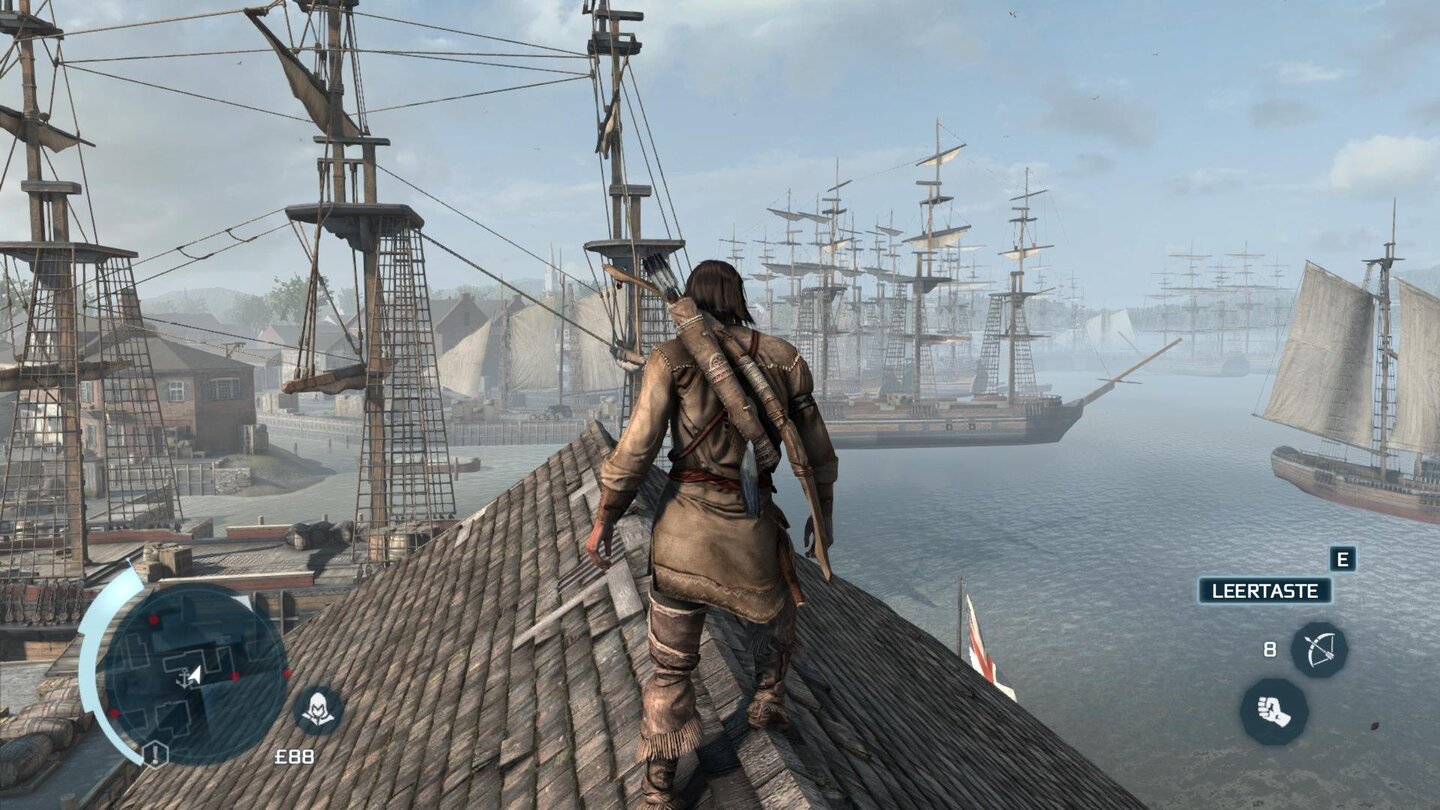 Assassin's Creed 3 ohne SweetFX