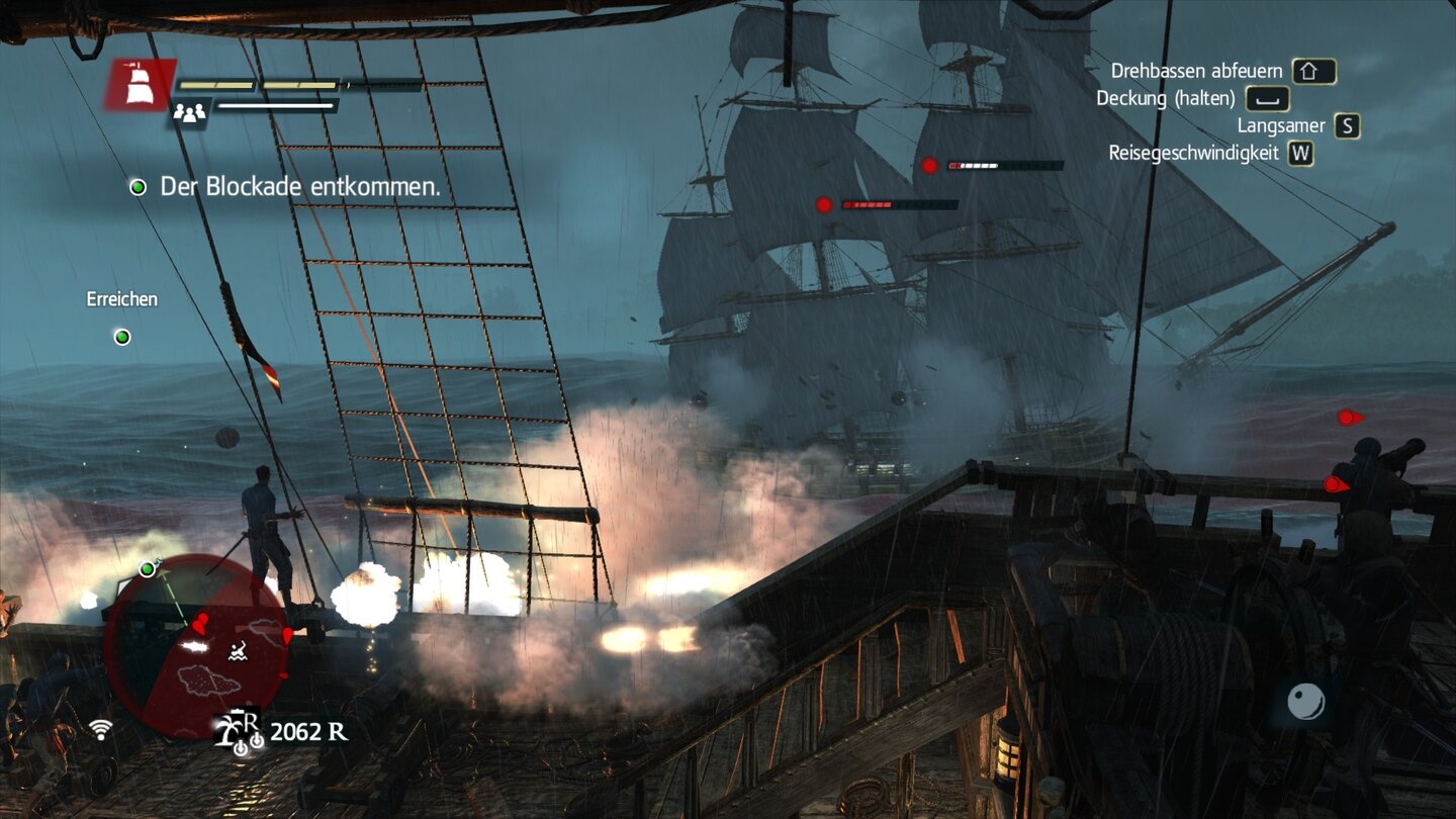 Assassin's Creed 4: Black FlagUbisoft hat das Potential der Seeschlachten erkannt und lässt und in Black Flag nun frei durch die Karibik segeln und plündern.