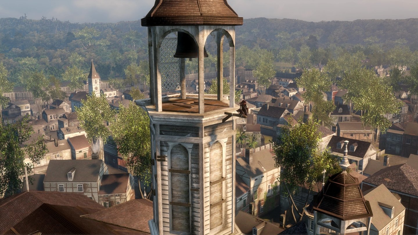 Assassin's Creed: Liberation HDDas Synchronisieren von Aussichtspunkten deckt die Karte Stück für Stück auf und darf auch in Liberation selbstverständlich nicht fehlen.