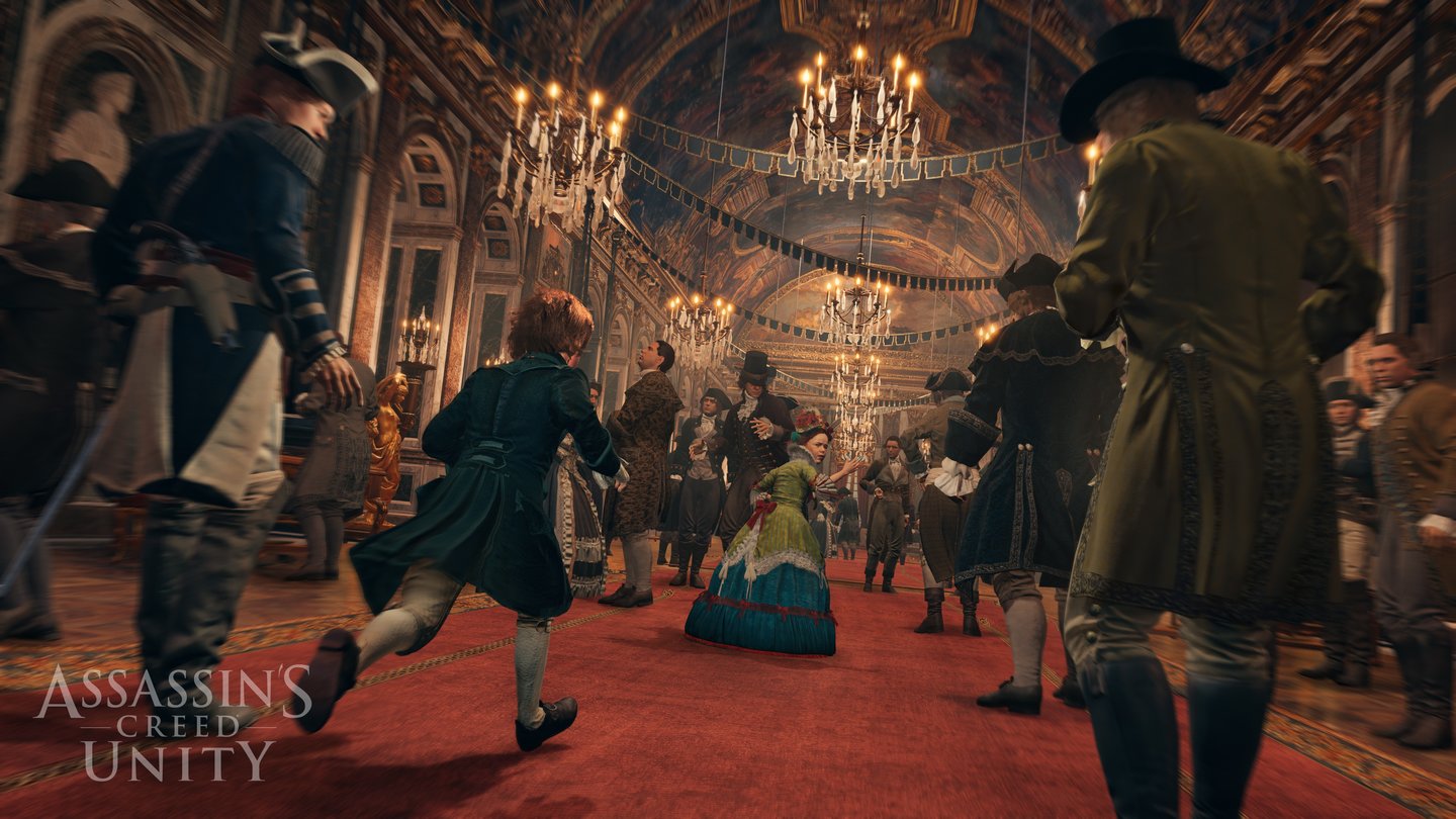 Assassin's Creed UnityZum Spielbeginn erleben wir die Kindheit von Arno und seiner späteren Flamme Elise, beide wachsen unter Templern auf.