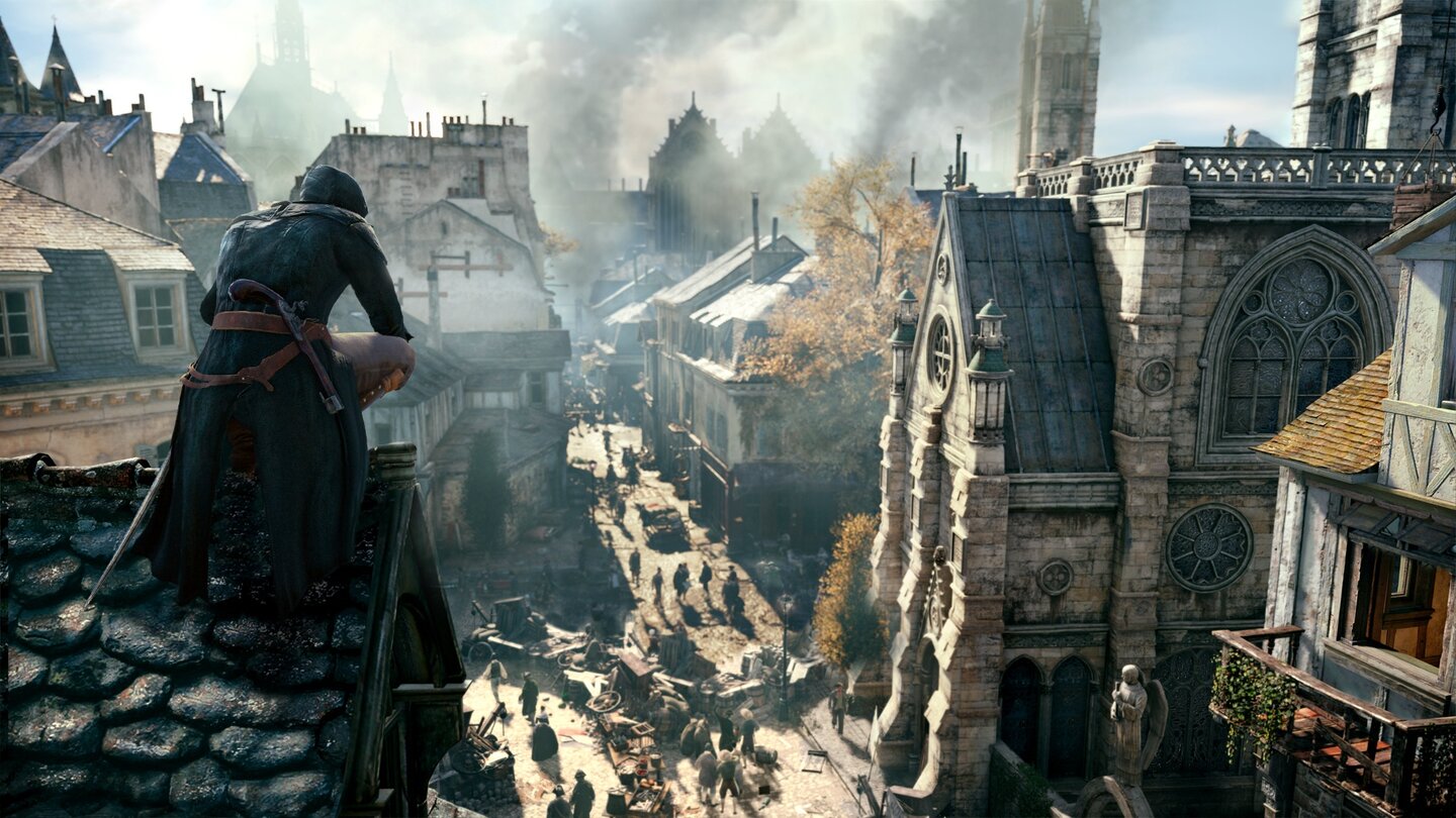 Assassin's Creed: UnityGröße und Detailgrad des nachgebauten Paris übertrifft alle bisherhigen Assassin's-Creed-Städte bei weitem.