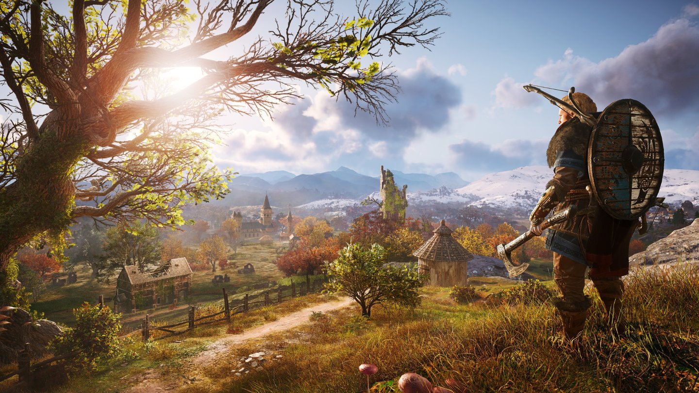 Assassin's Creed ValhallaDie Handlung erzählt von der Suche nach einer neuen Heimat. Damit werden die Motive deutlicher, die zum Angriff auf England führten.