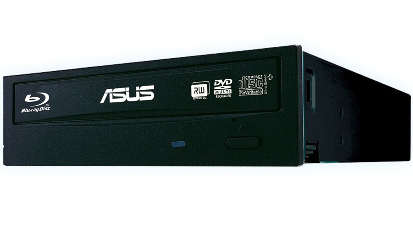 Als Blu-Ray-Brenner kommt der Asus BW-16D1HT zum Einsatz.