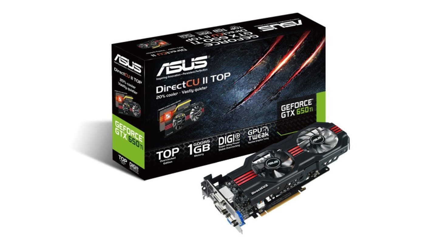 Asus Geforce GTX 650 Ti Direct CU II Top