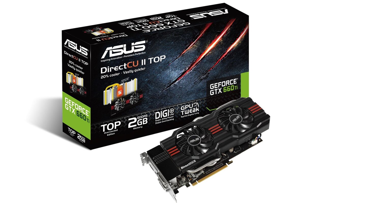 Asus Geforce GTX 660 Ti Dirct CU II Top