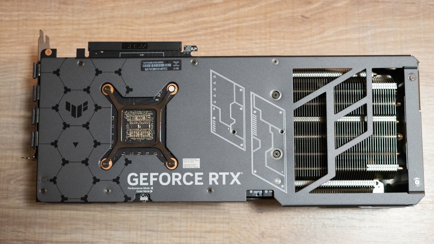 Asus Geforce RTX 4080 Tuf Gaming OC Back