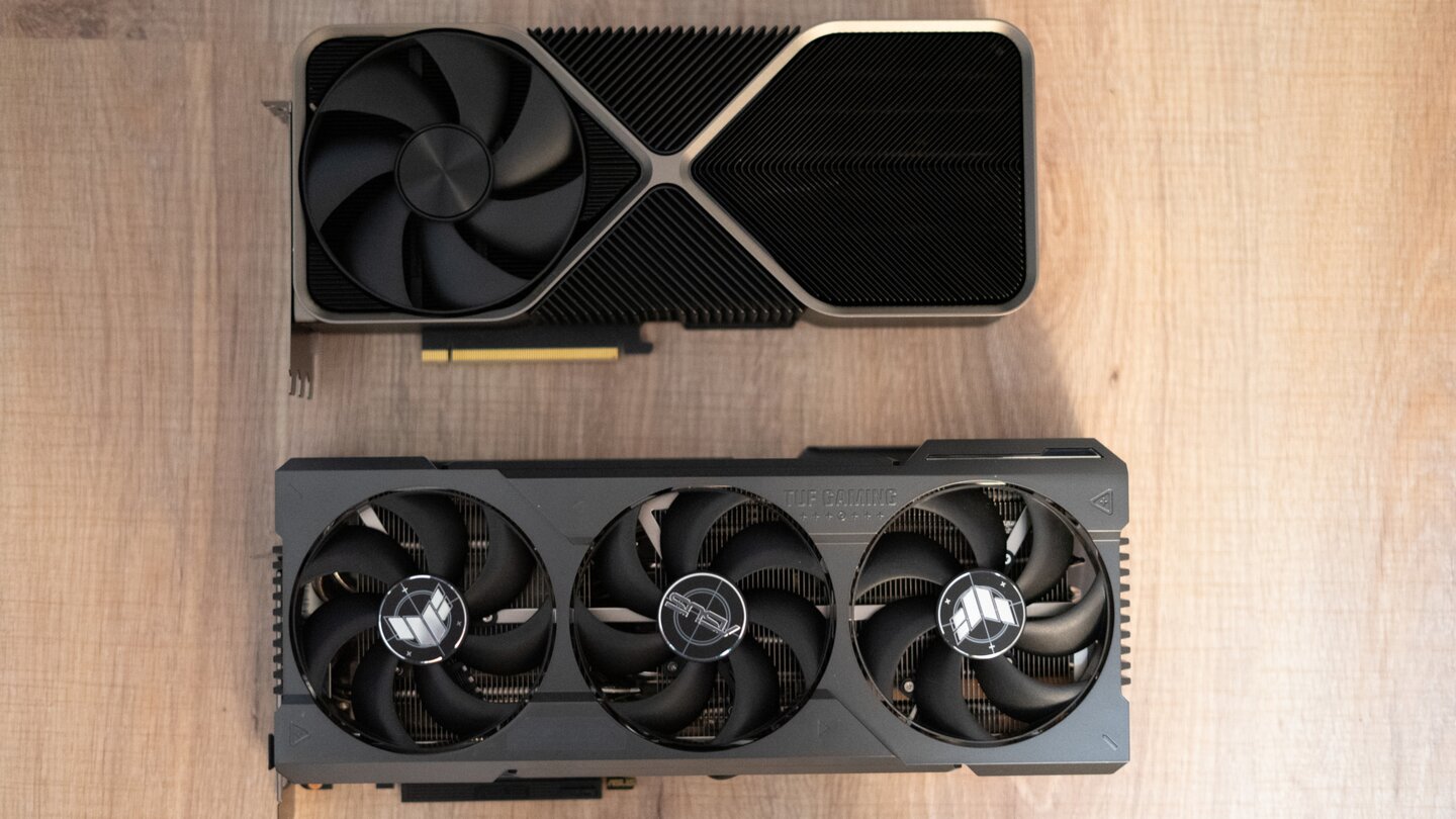 Asus Geforce RTX 4080 Tuf Gaming OC vs. Founders Edition 2