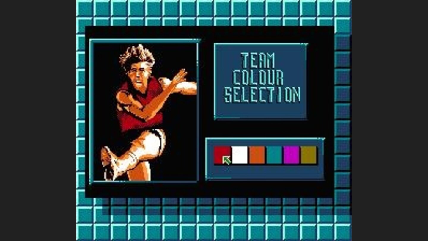 Selecting team color