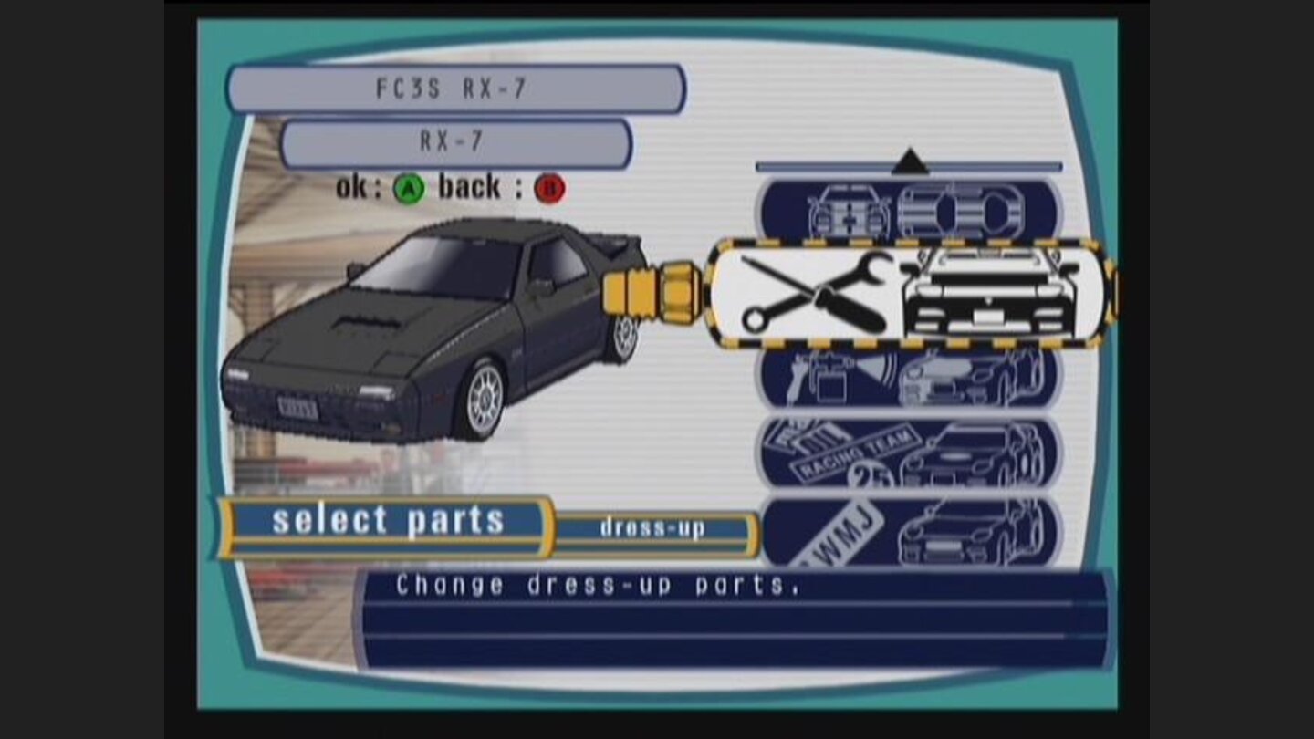 In addition to tuning your car you can also dress it up how you like.