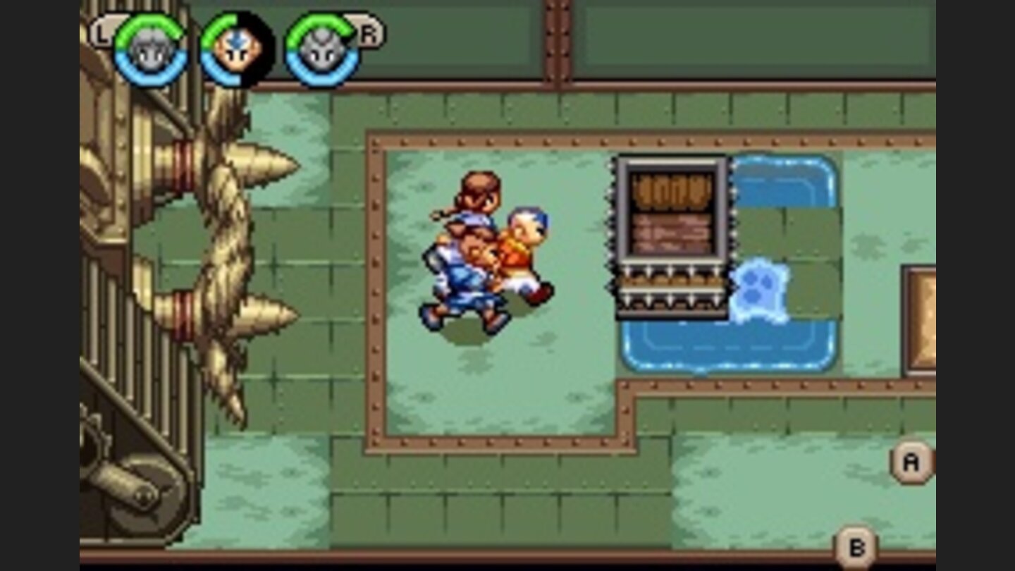 Avatar Der Herr der Elemente GBA 20