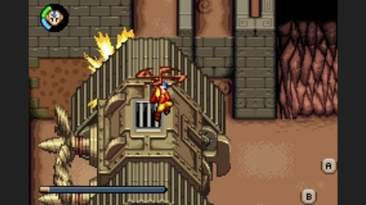 Avatar Der Herr der Elemente GBA 7