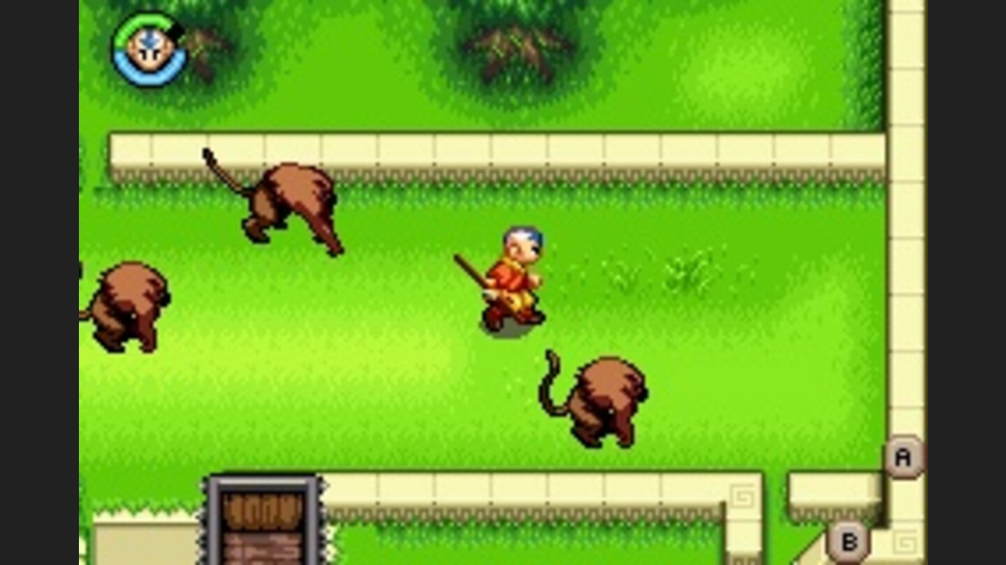 Avatar Der Herr der Elemente GBA 9