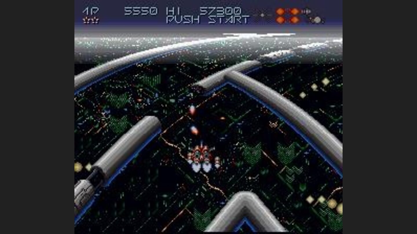 Over a city