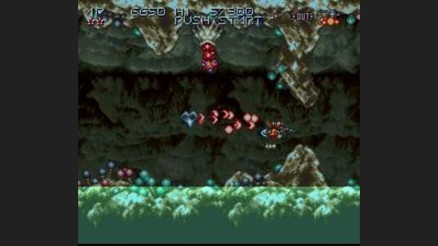 In a cavern