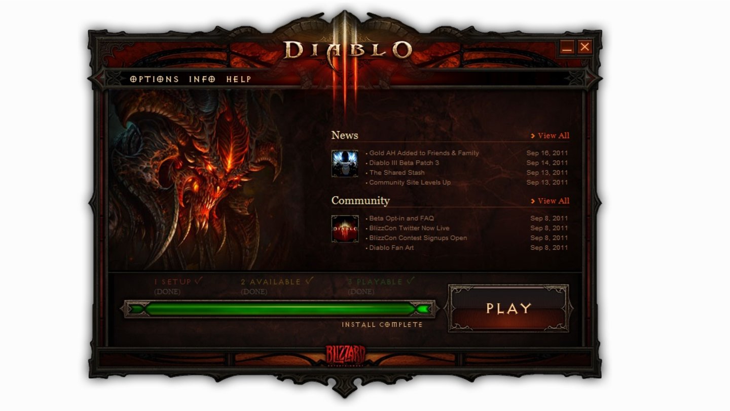 Diablo 3 Beta-PlaythroughBlizzard hat den geschlossenen Beta-Test zu Diablo 3 gestartet. Wir haben die Beta bereits durchgespielt und zeigen Ihnen in der Bildergalerie die wichtigsten Stationen unseres Playthroughs. Dabei erklären wir auch die neuen Spielelemente aus Diablo 3, soweit sie schon in der Beta integriert sind.