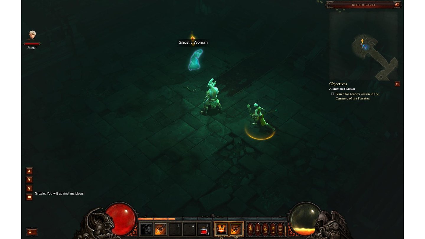 Diablo 3 Beta-PlaythroughIn den Dungeons sind immer wieder zufällige Quests verteilt.