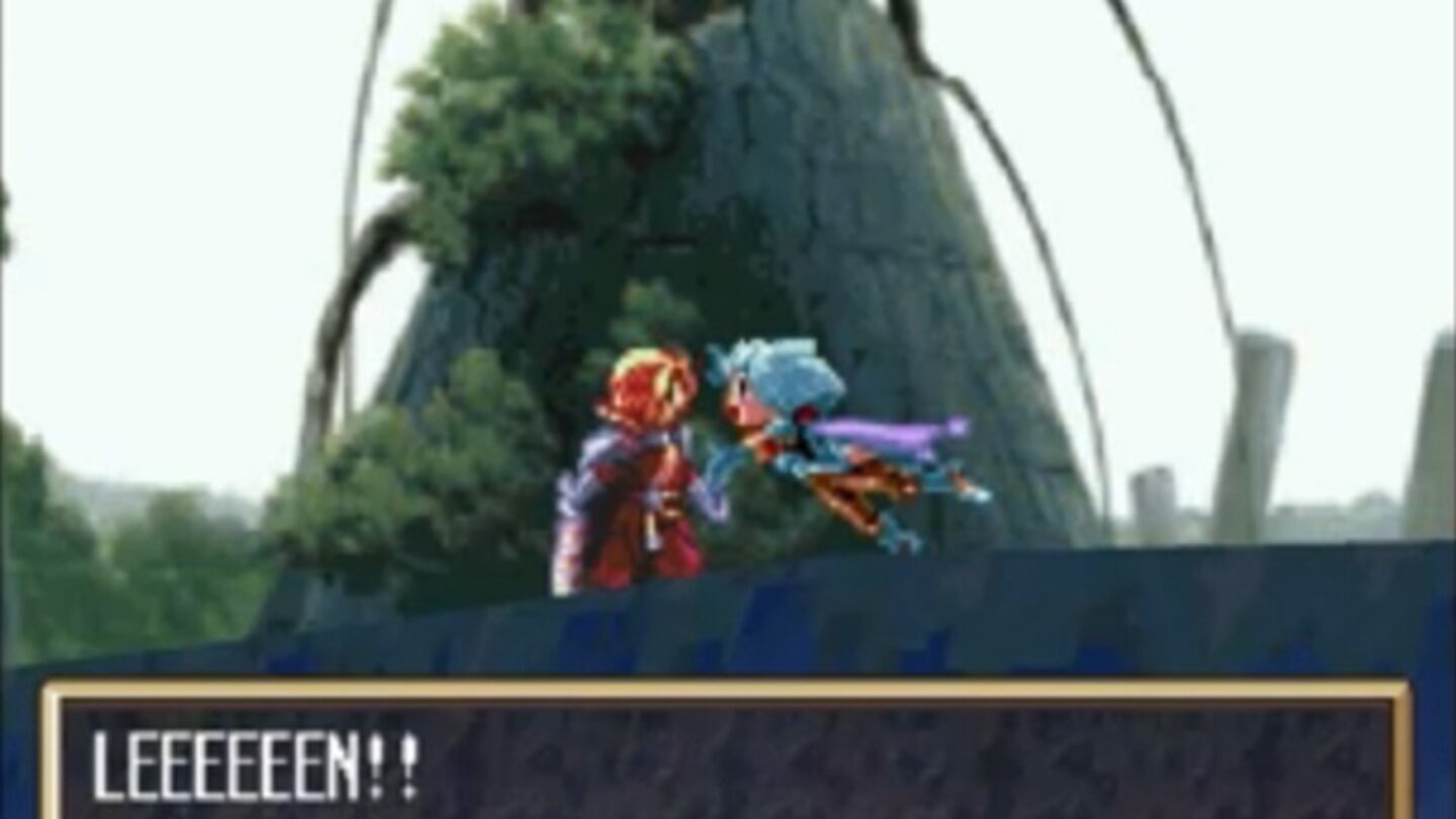 1997 - GrandiaLetztendlich stellt sich heraus, dass die totgeglaubte Leen doch noch am Leben ist.