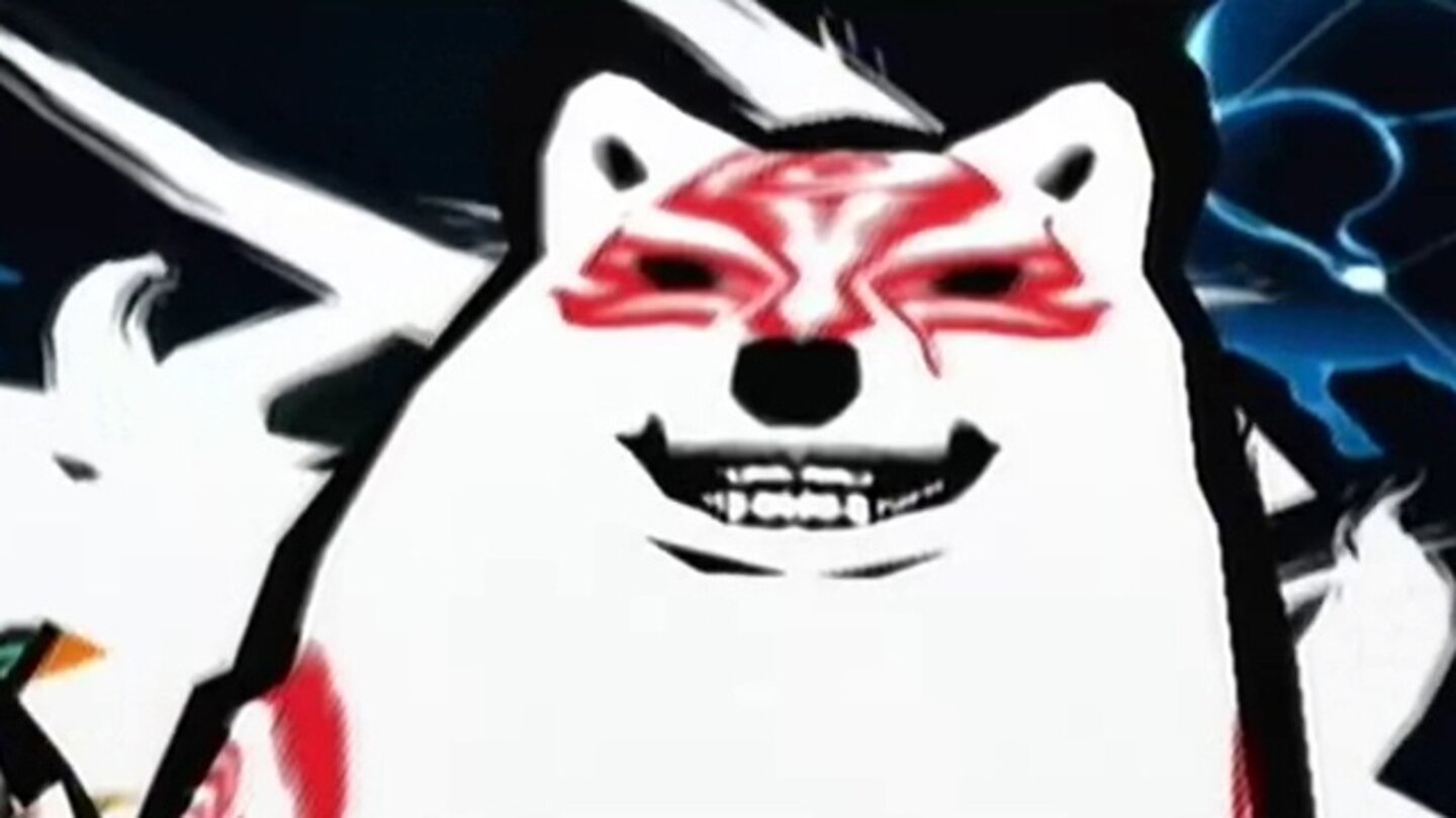 2006 - OkamiNachdem wir all unsere Kraft verlieren und dem übermächtigen Endgegner gegenüberstehen, schenken uns die Dorfbewohner ihren Glauben und ihre Kraft um ihn zu besiegen.