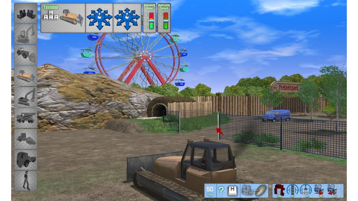 Bagger-Simulator 2011PC-Screenshots aus der Test-Version.