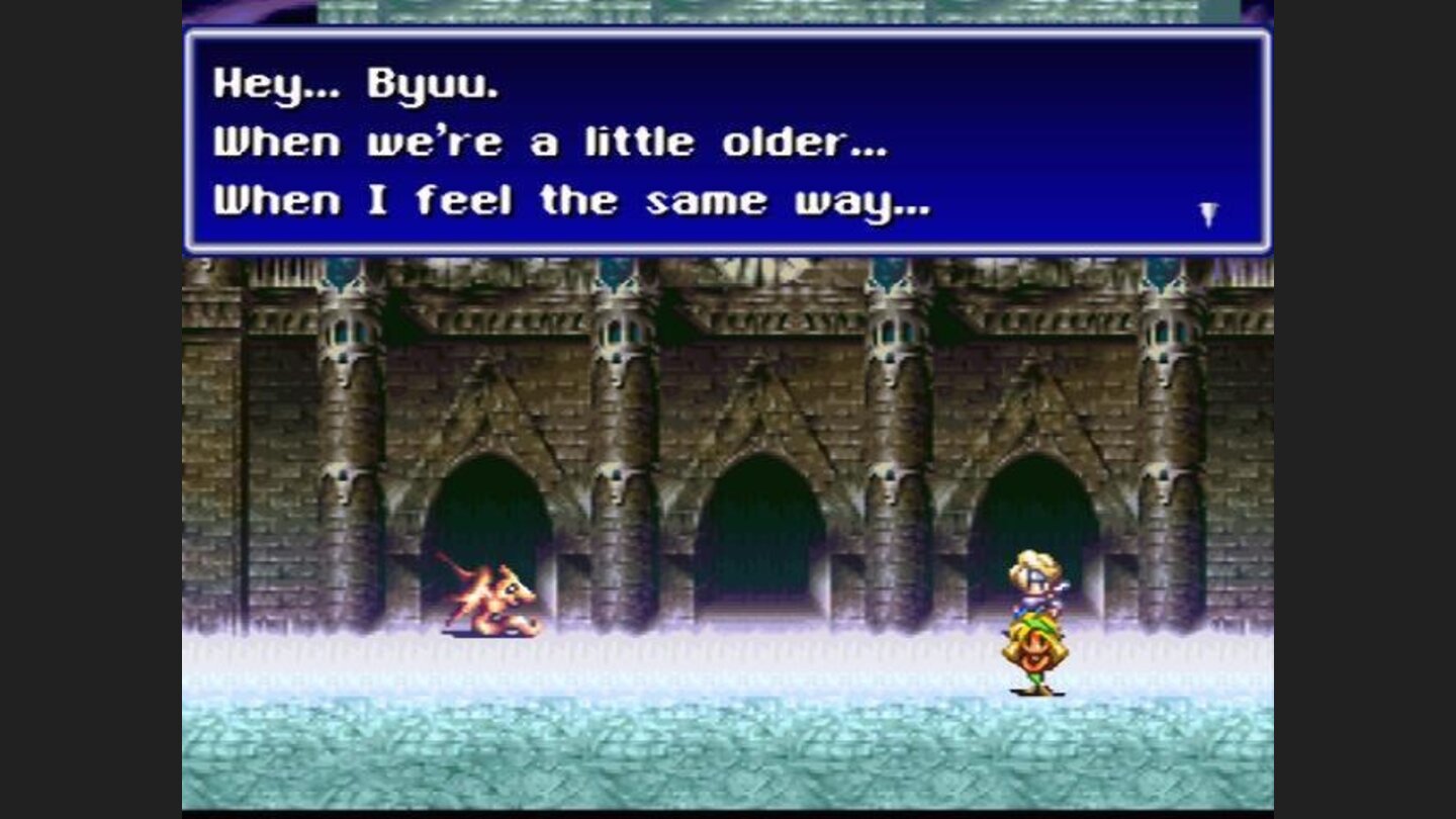 Romantic talk, à la Final Fantasy