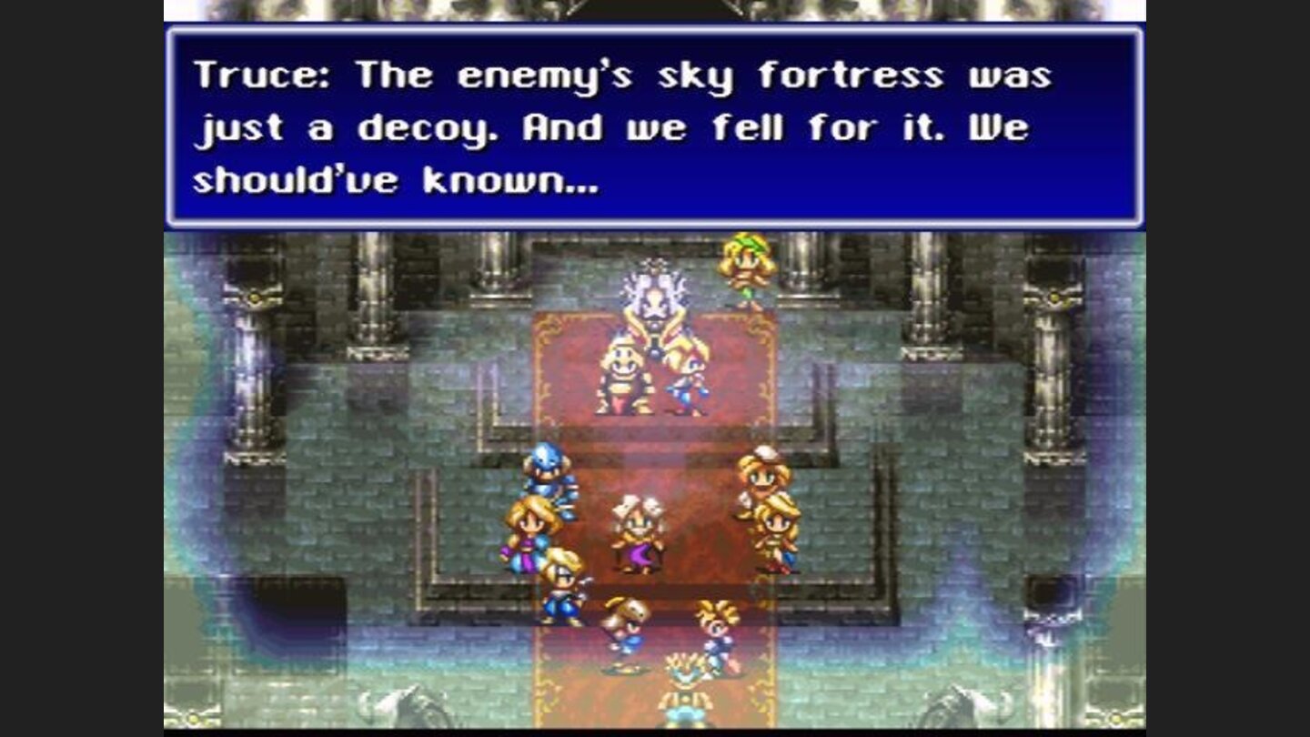 The throne room