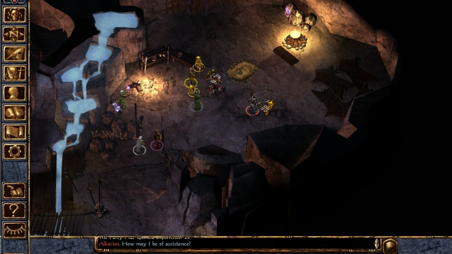 Baldur's Gate: Enhanced EditionDanach machen wir uns auf, einen Lehrmeister für ihre ungezähmte Magie aus einer Goblinhöhle zu befreien.