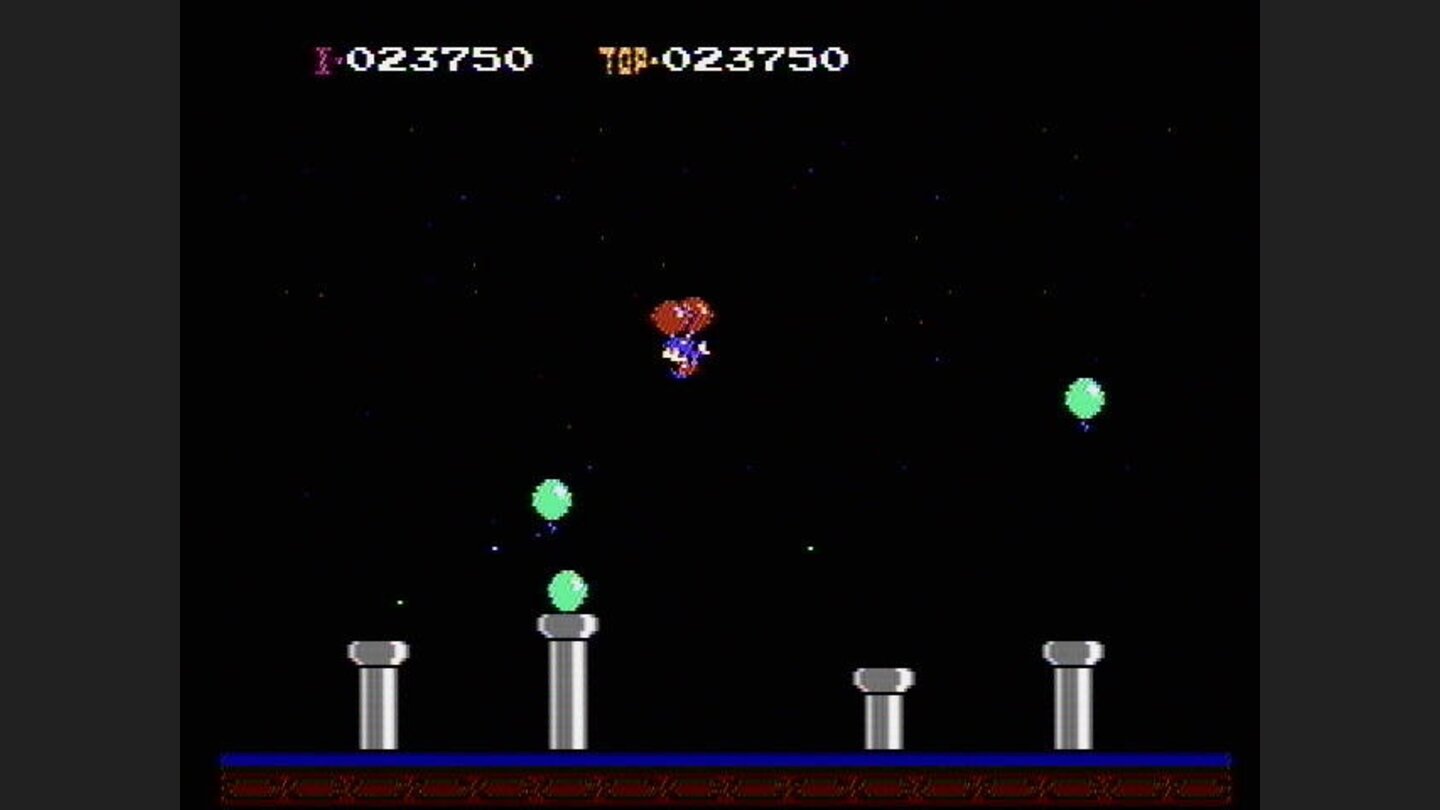 Collect balloons in the bonus round