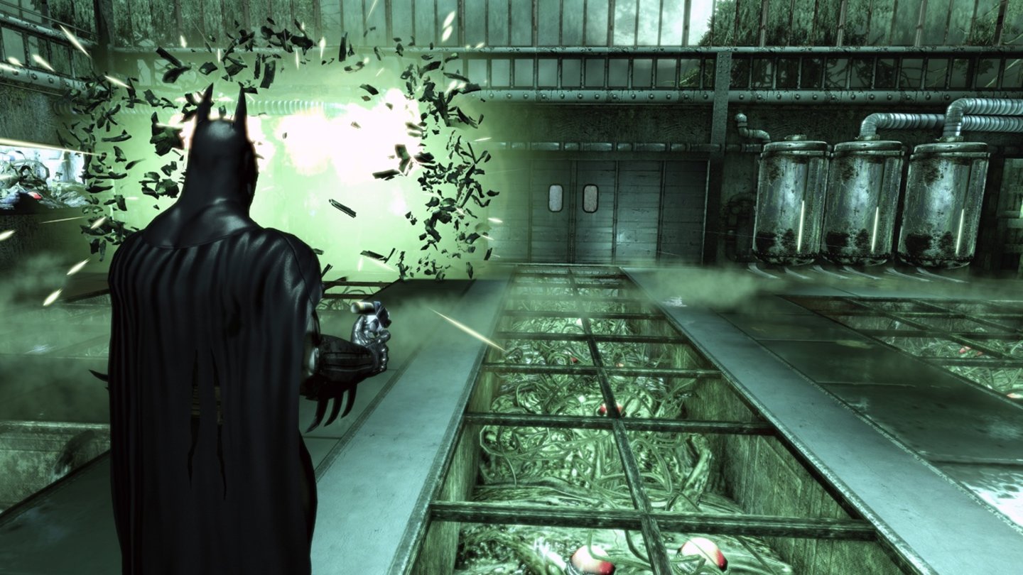 Batman: Arkham Asylum PhysX-Effekte