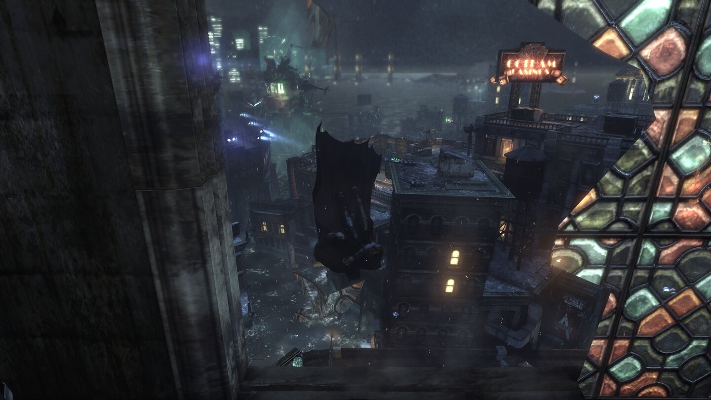 Batman: Arkham City ohne PhysX