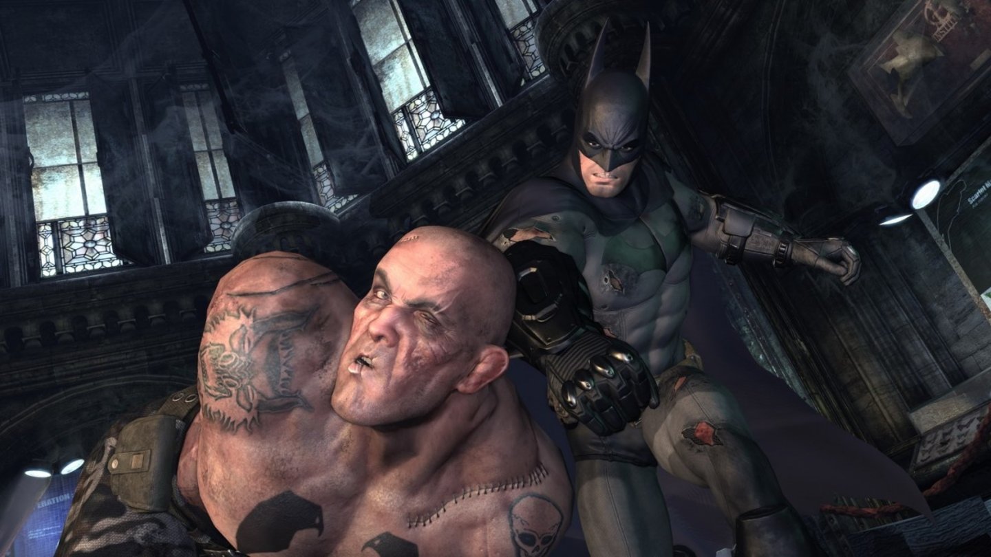Batman: Arkham CityIm Nahkampf ist der Dunke Ritter äußerst effektiv.