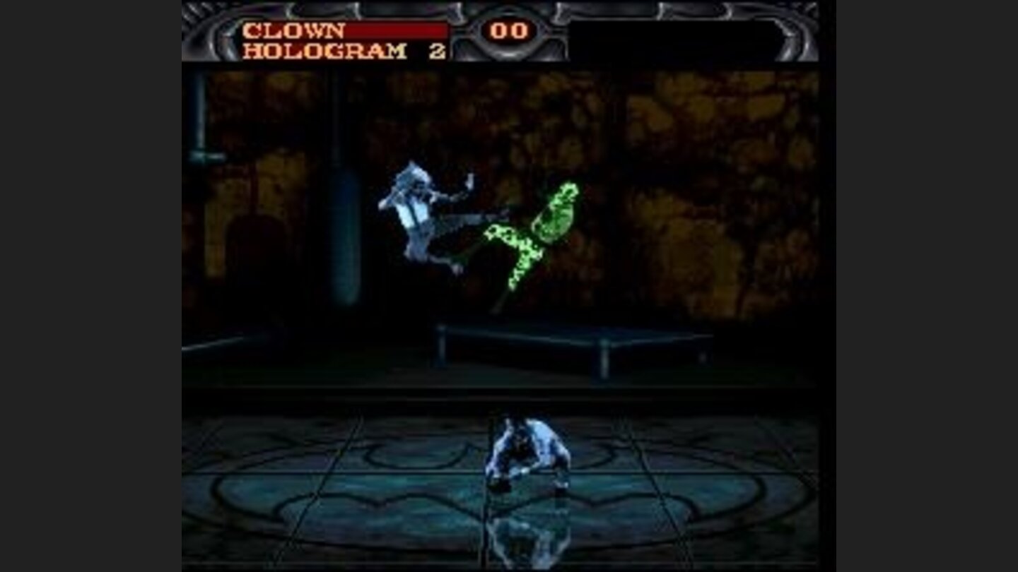 In training mode, you can also control enemy-characters.