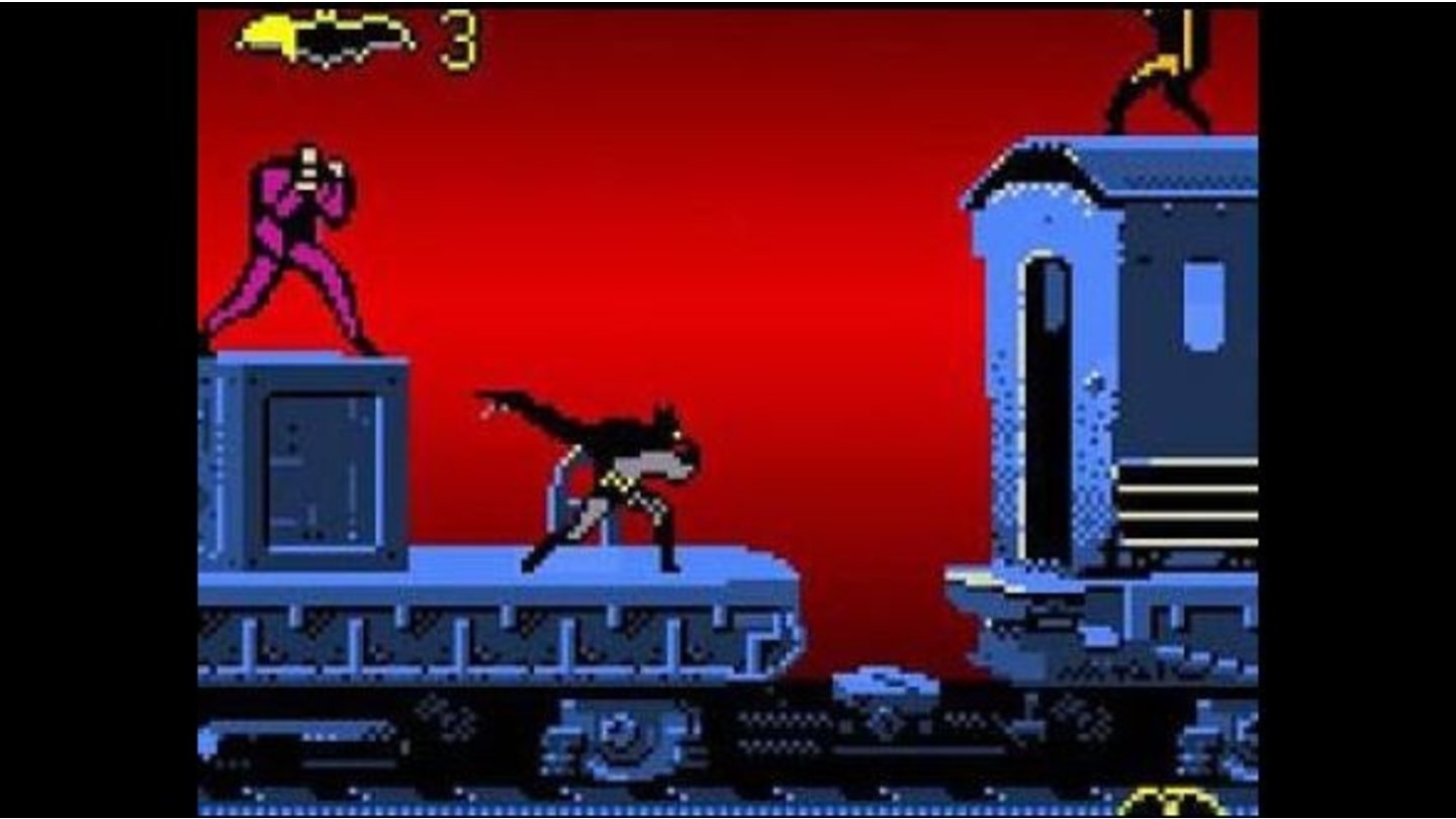 Batman: Chaos in Gotham (2001, GBC)Ein nettes 2D-Beat em up von Ubisoft für den Game Boy Color, das auf der TV-Serie The New Batman Adventures basiert. Neben Bruce Wayne spielt man auch als Batgirl, es gibt Flugpassagen und akrobatische Hüpfeinlagen.