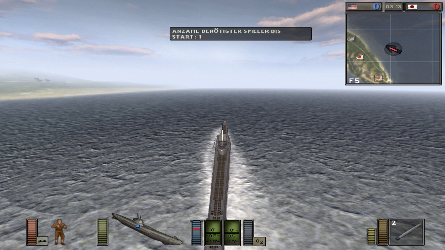 In Battlefield 1942 stehen Ihnen verschiedenste Fahrzeuge zu Verfügung. Darunter sogar U-Boote.