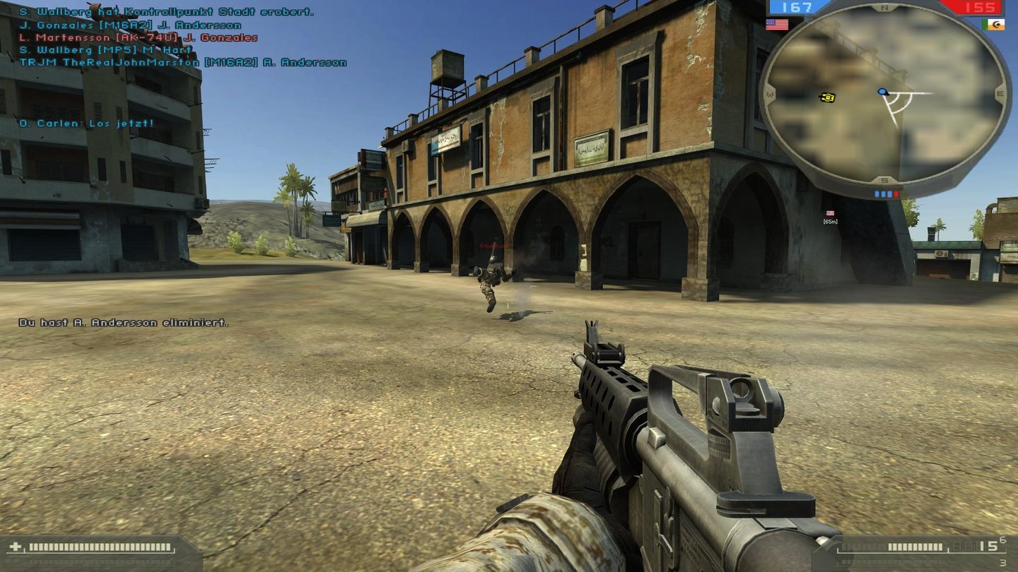 2. Battlefield 2 (2005) Der erste Ausflug der Serie in ein modernes Setting kann sich den zweiten Platz sichern. Dazu gab es den Kommandanten-Modus, der anderen Spielern auf einer Map Befehle erteilen konnte und auch sonst wurde das Teamplay stark verbessert.