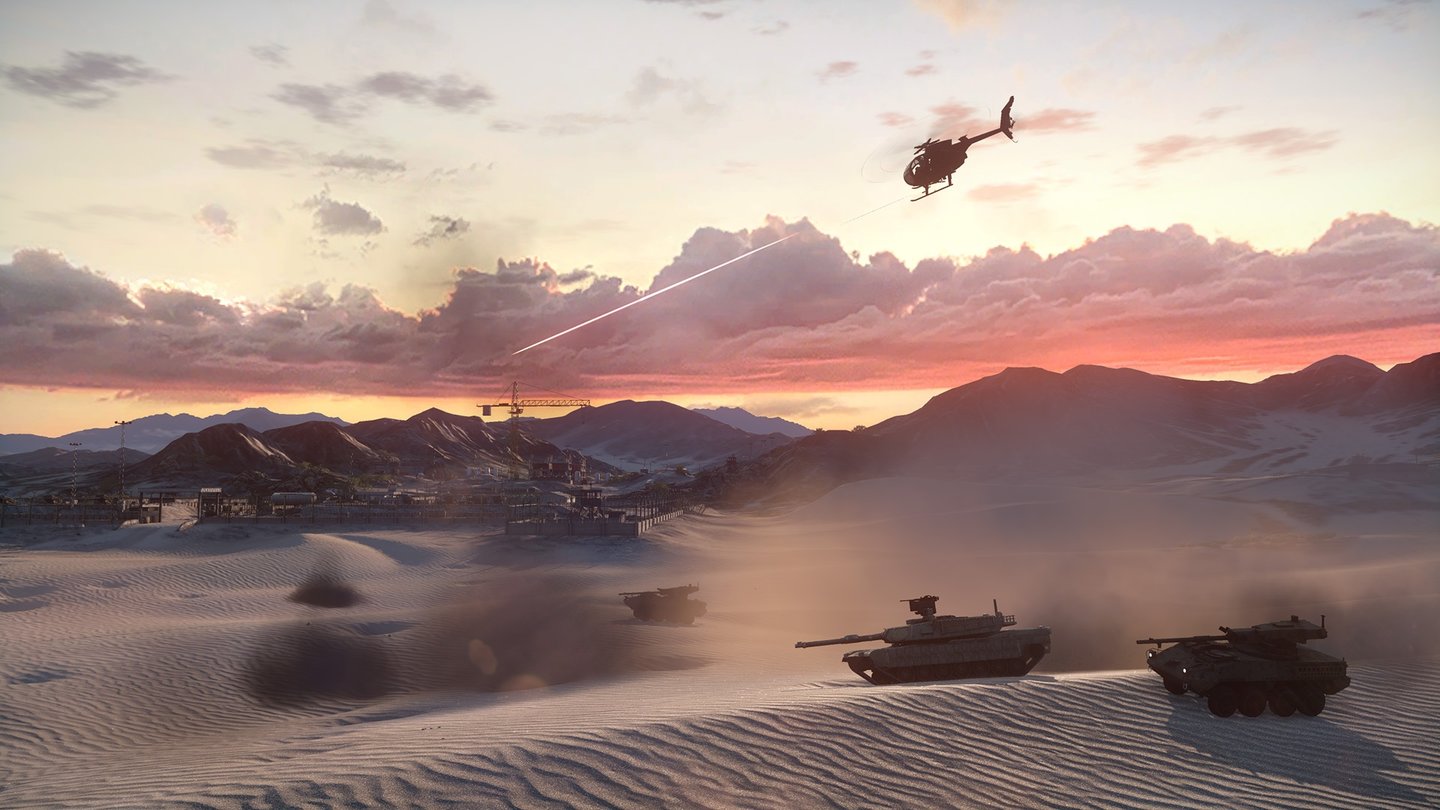 Battlefield 3 - Armored Kill-DLCDie vier neuen Karten sind für Fahrzeugschlachten ausgelegt und fallen dementsprechend größer aus als bisher.