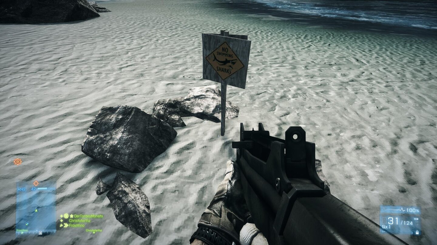 Battlefield 3: Back to KarkandHier und da lassen sich sogar Eastereggs finden.