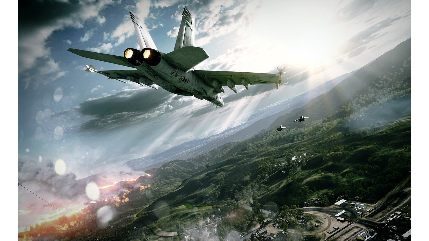 Battlefield 3 - Screenshot der Multiplayer-Karte Caspian Border