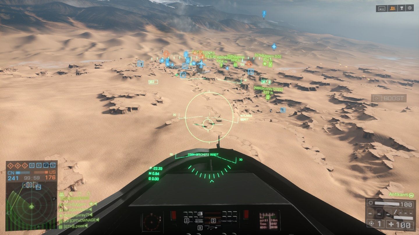 Battlefield 4 - China RisingDie neuen Karten könnten, klimatisch gesehen, nicht viel abwechslungsreicher sein. Auf der Karte Seidenstraße liefern wir uns Geefechte in der staubtrockenen Wüste.