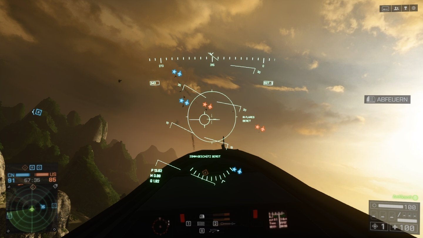 Battlefield 4 - China RisingDer Modus Air Superiority feiert sein Comeback. Wenn massenhaft Jets in den Luftgefechten um die Punkte umherfliegen, sind Crashs vorprogrammiert. Irgendwie fehlt aber etwas, so ganz ohne Boden unter den Füßen.