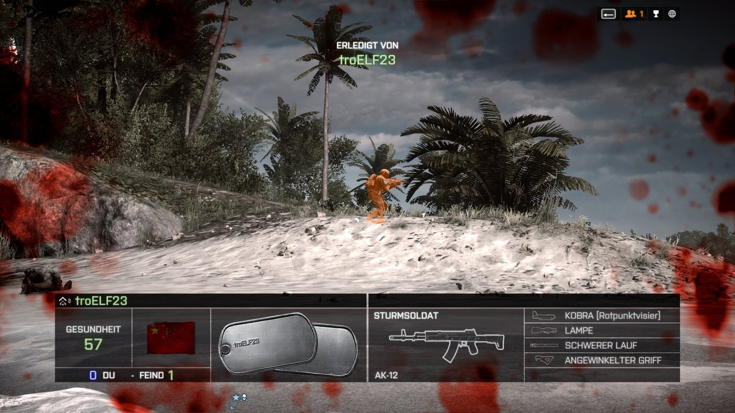 Battlefield 4 - Multiplayer-Screenshots (PC-Version)Nach dem Ableben ist unser Gegner in der Killcam deutlich sichtbar. Das hilft Camper aufzuspüren.