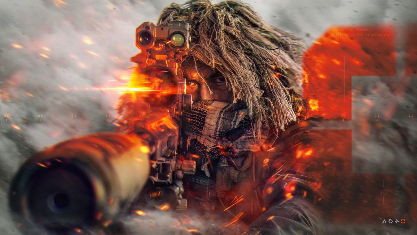 Battlefield 6: Recon - Die Scharfschütz:innen, die am Rand des Schlachtfeldes für einen perfekten Kopfschuss in Position gehen. Die Taktikkräfte, die feindliche Positionen mit Drohnen orten, mit C4 Panzer zerstören, Gebäude dem Erdboden gleichmachen oder die Raketen deiner Verbündeten mit einem Lasermarkierer zum Ziel führen.