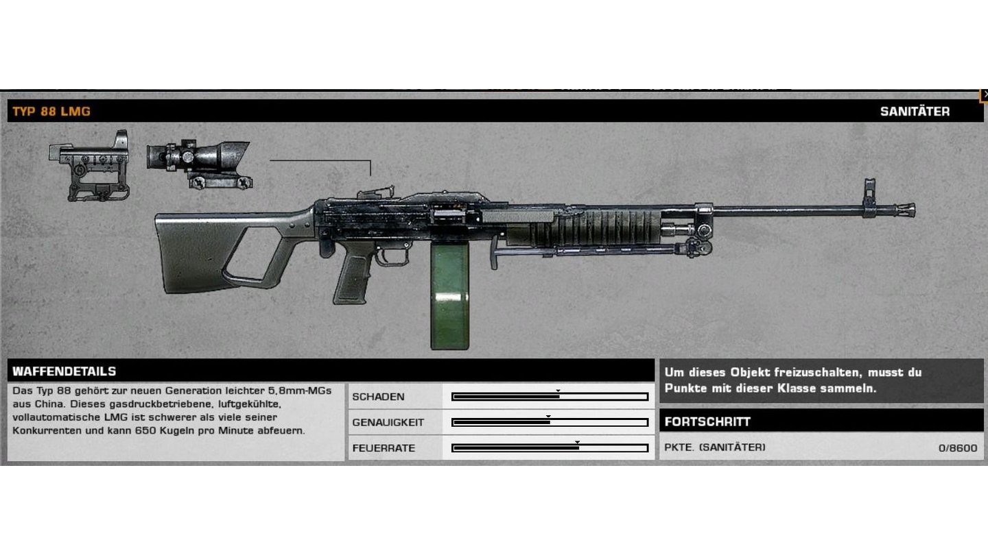 Battlefield: Bad Company 2 - Alle Waffen und Erweiterungen
