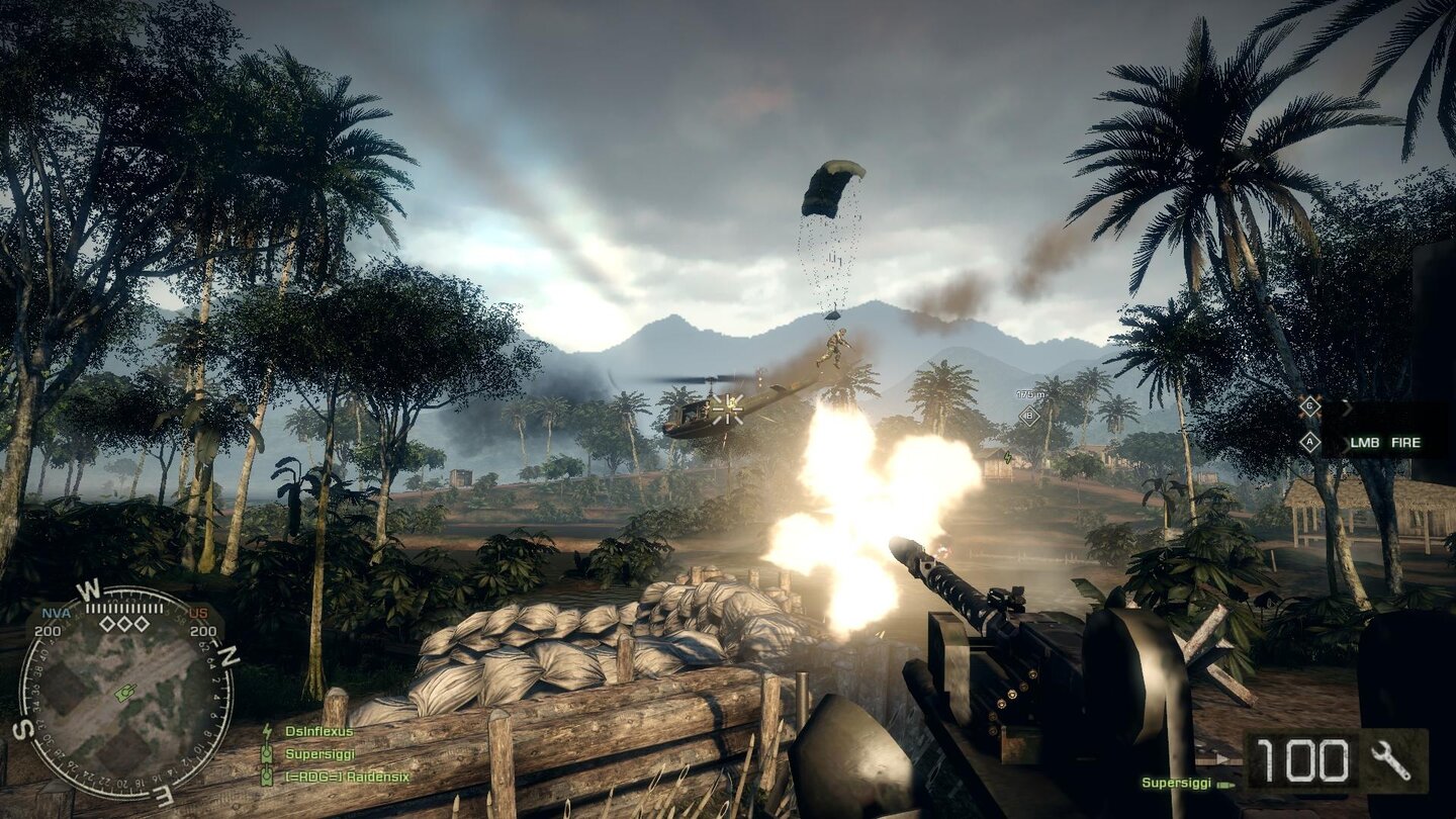 Battlefield: Bad Company 2 - VietnamFrostbite v1.5 - Die Download-Erweiterung erschien im Dezember 2010 parallel für PC, Xbox 360 und Playstation 3.