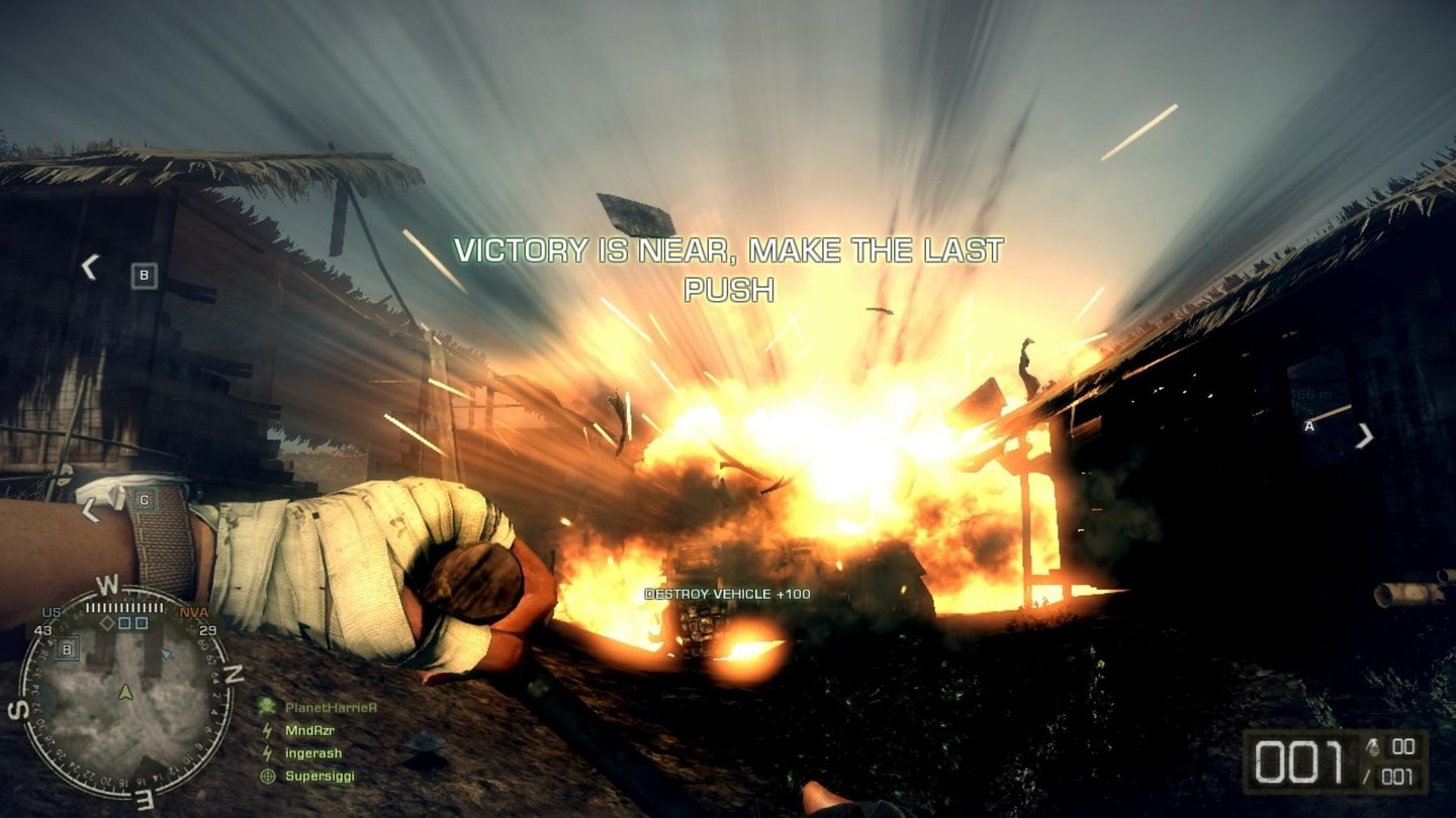 Bad Company 2: VietnamPC-Screenshots aus der Testversion