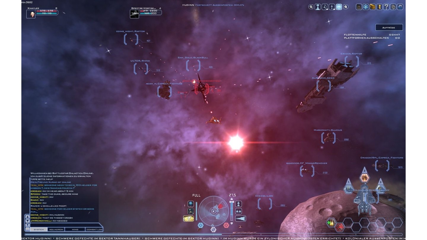 Battlestar Galactica Online - Screenshots aus der offenen Beta
