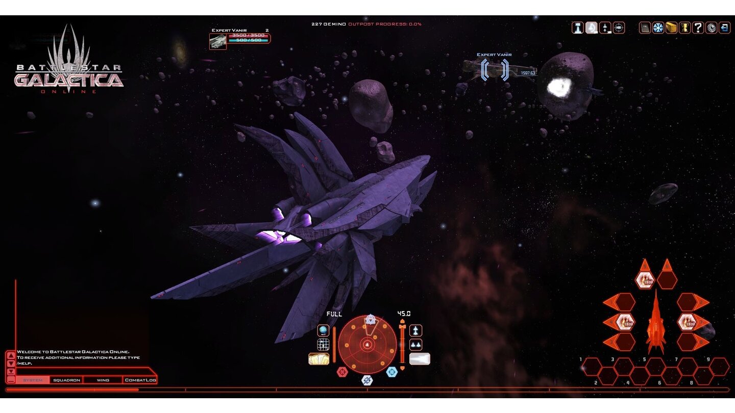 Battlestar Galactica OnlineOffizielle Screenshots aus der geschlossenen Beta des Free2Play-Spiels Battlestar Galactica Online.