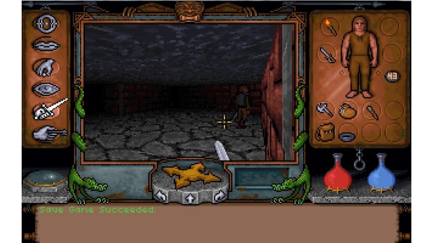 Beleuchtung in Ultima Underworld