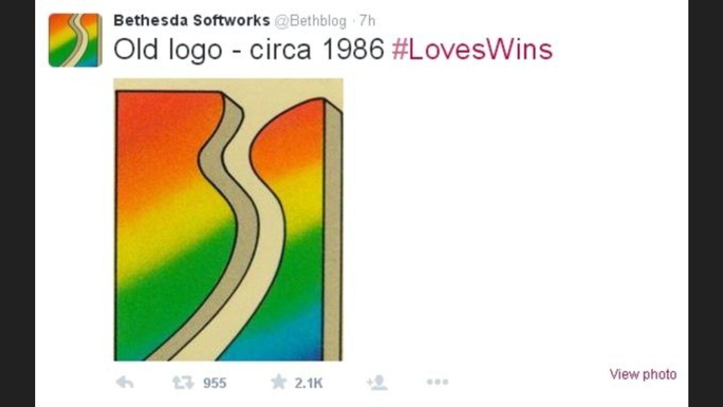 Bethesda
Tweet zu #LoveWins